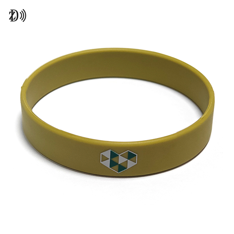 Thin NFC Silicone Bracelet