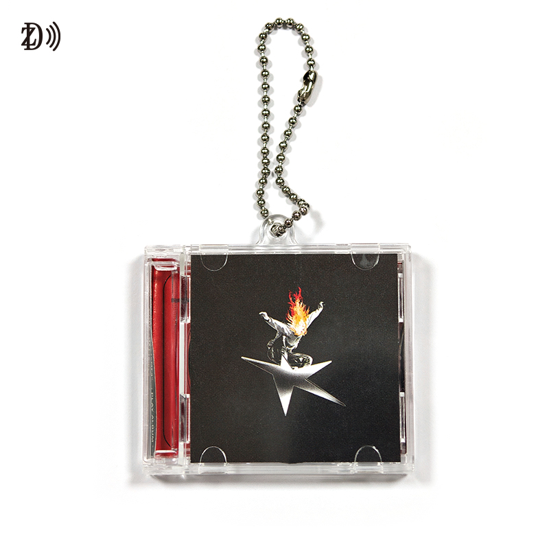 Custom Acrylic Mini Album NFC Keychain