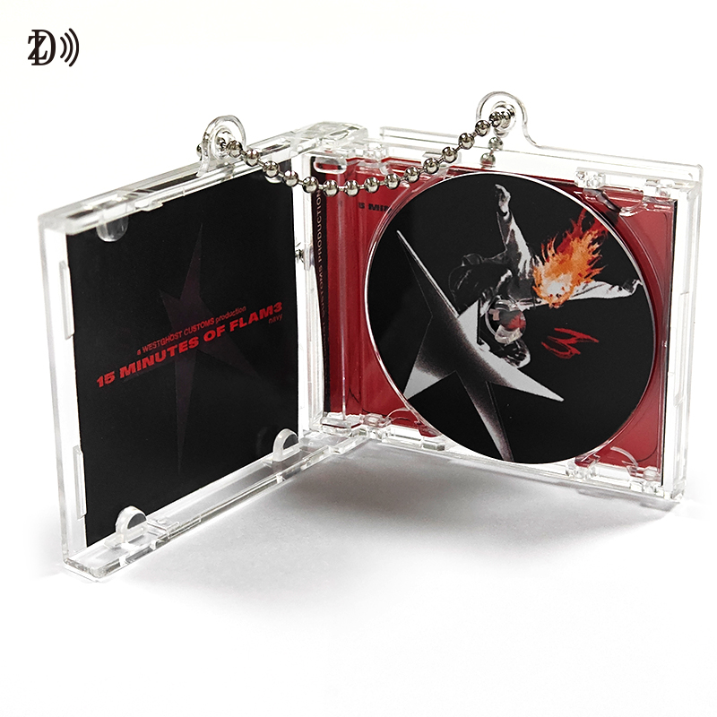 Custom Acrylic Mini Album NFC Keychain