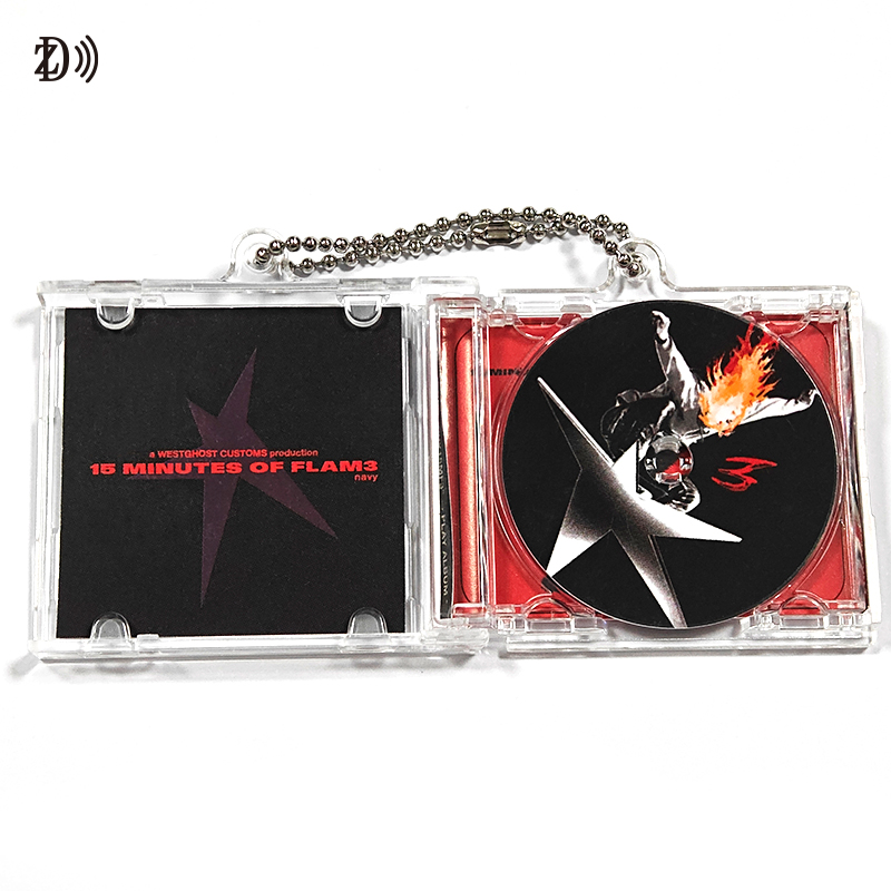 Custom Acrylic Mini Album NFC Keychain