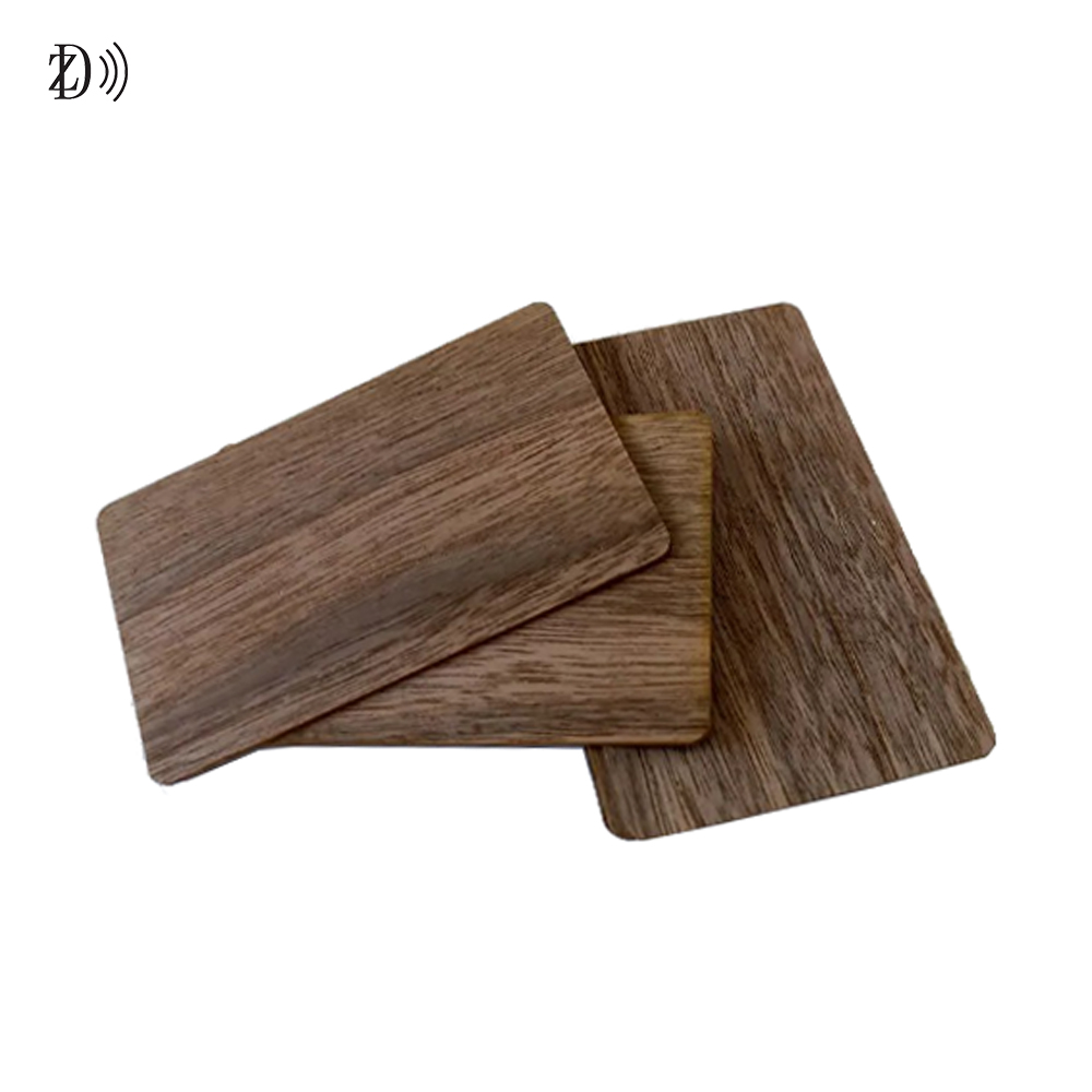 Digital Business black walnut NFC Wooden Card 