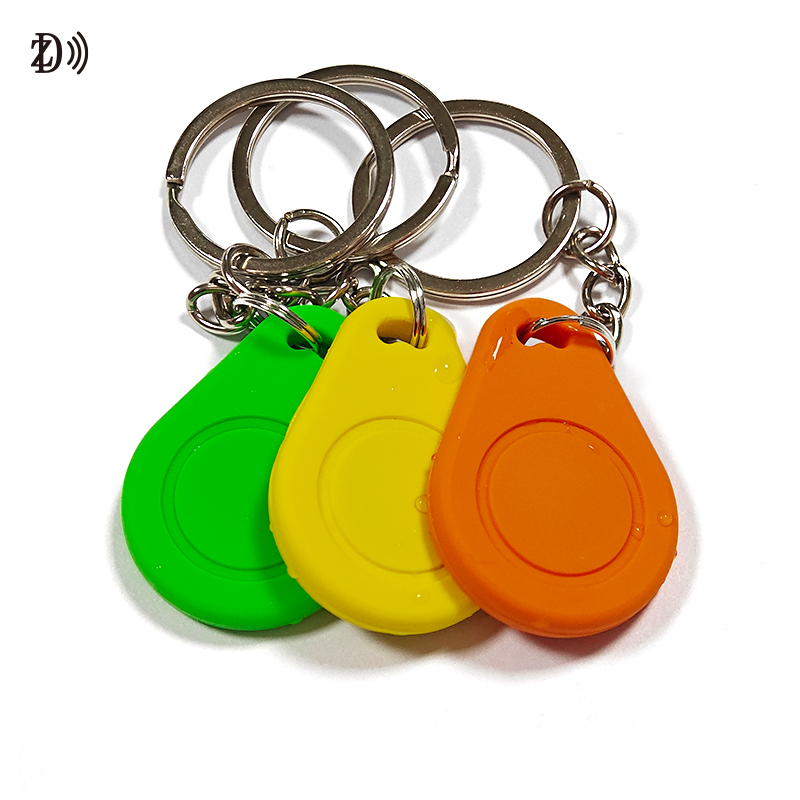 NFC Silicone Keychain