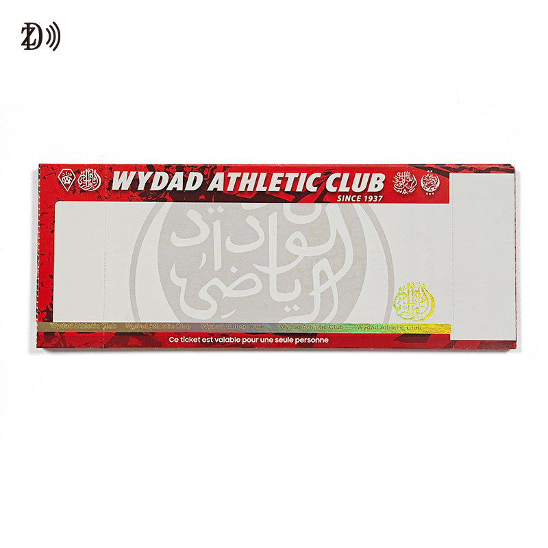 Hologram Paper Ticket