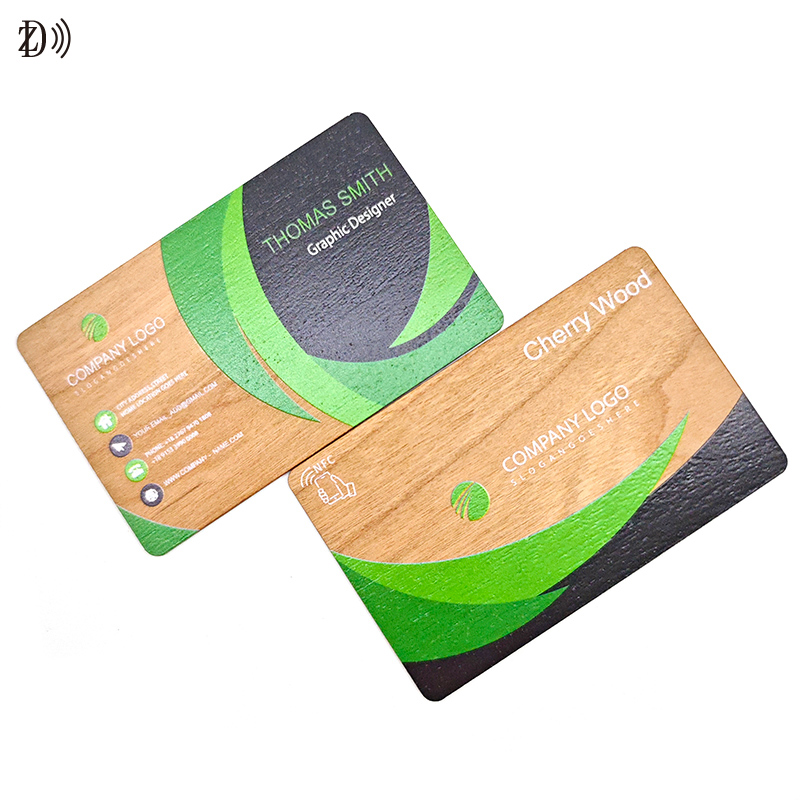 Eco-Friendly NFC Wooden Card 