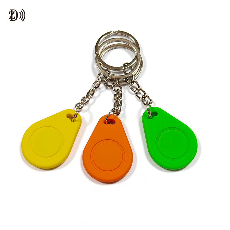 NFC Silicone Keychain