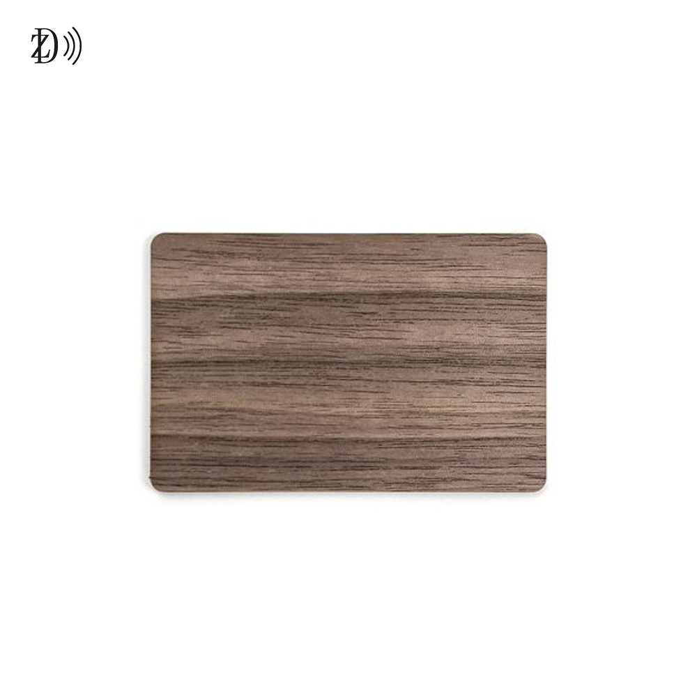 Digital Business black walnut NFC Wooden Card 