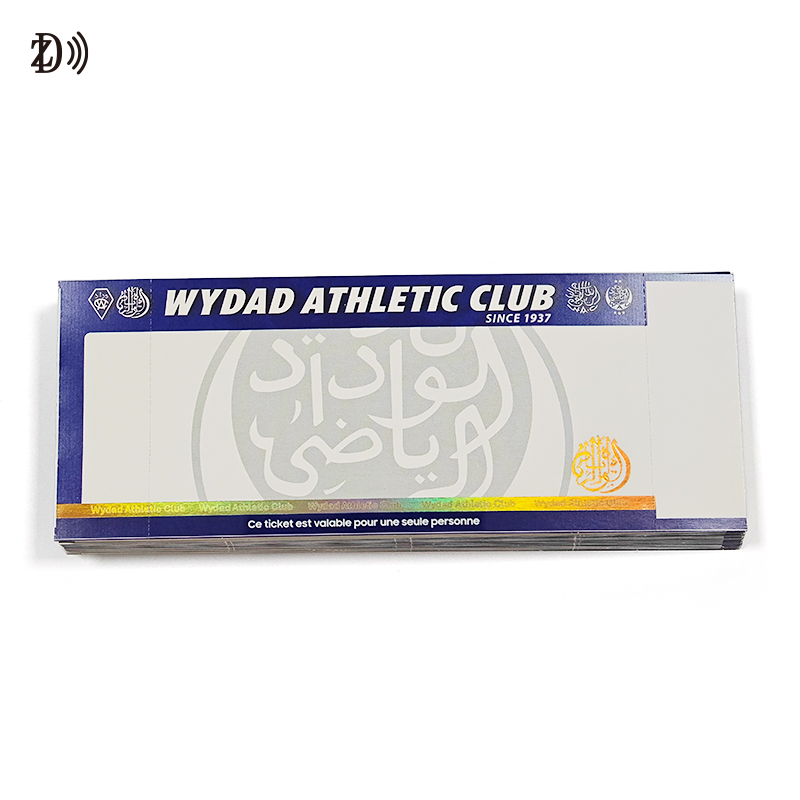 Hologram Paper Ticket