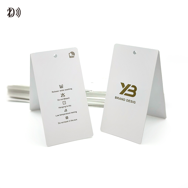 Custom RFID Hang Tag for Apparel, Retail & Inventory Tracking