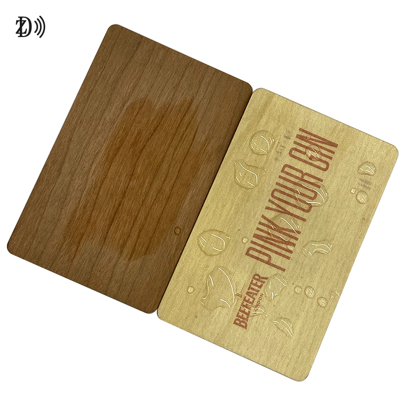 Eco-Friendly NFC Wooden Card 