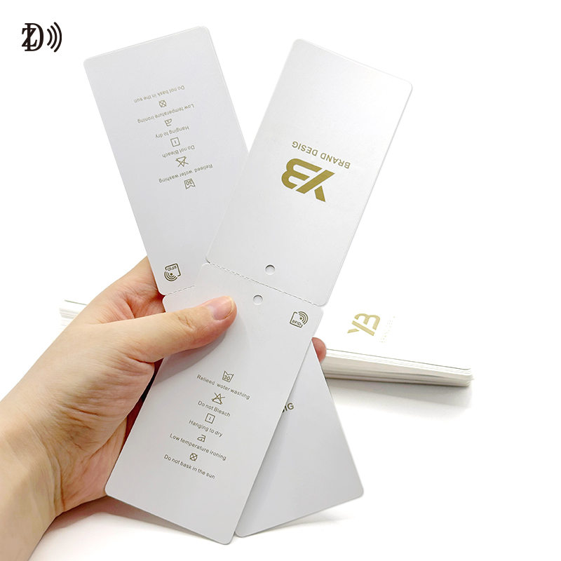 Custom RFID Hang Tag for Apparel, Retail & Inventory Tracking