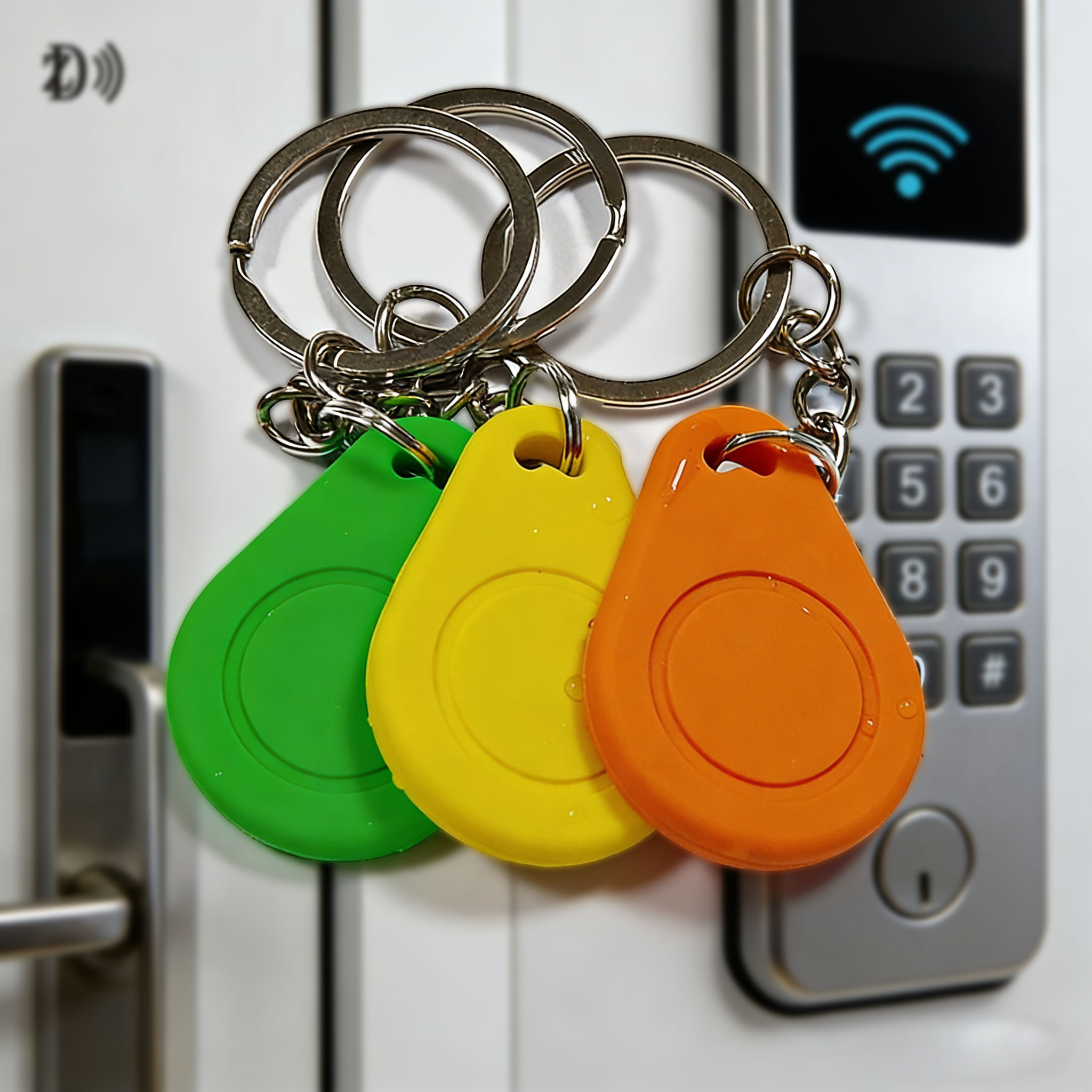 Innovatively Launched NFC Silicone Keychain