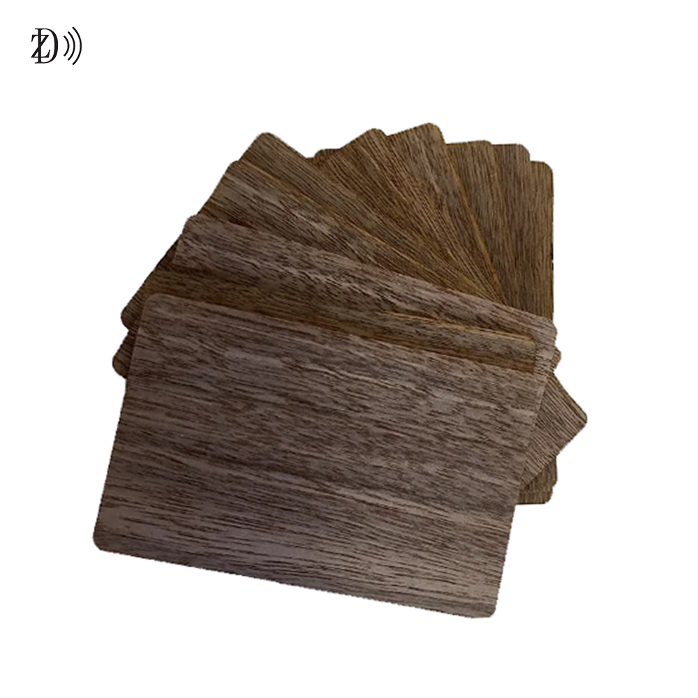 Digital Business black walnut NFC Wooden Card 