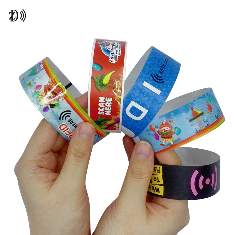 RFID thermal paper wristband