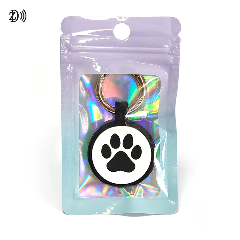Silicone Pet Tag with Packaging