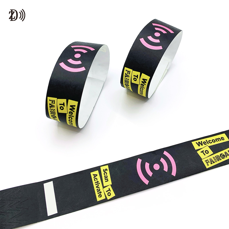 RFID thermal paper wristband