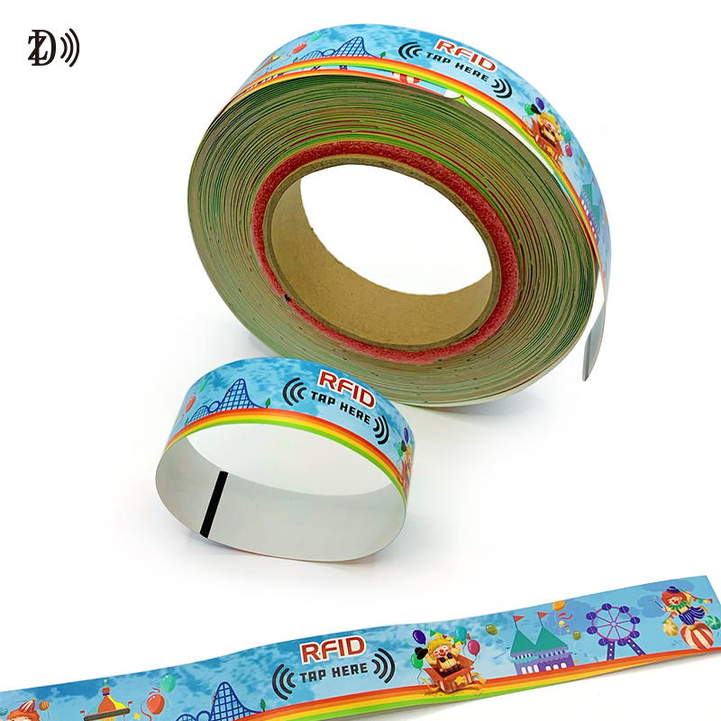 RFID thermal paper wristband