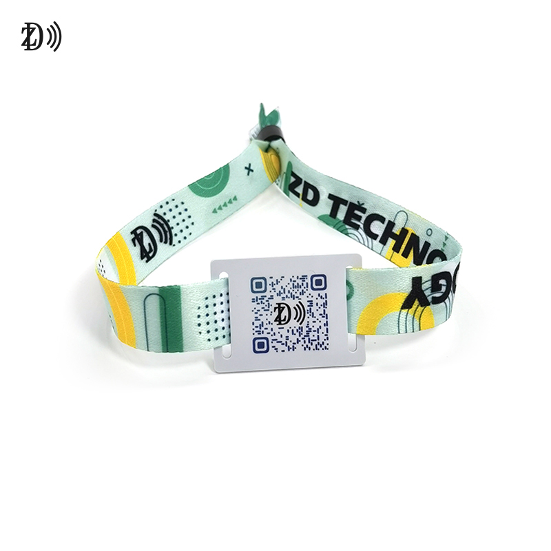 Sport Football Event RFID Woven Wristband