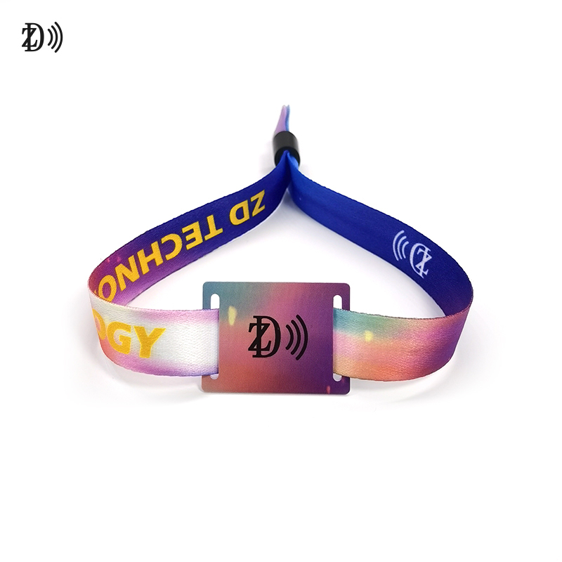 Sport Event RFID Woven Wristband