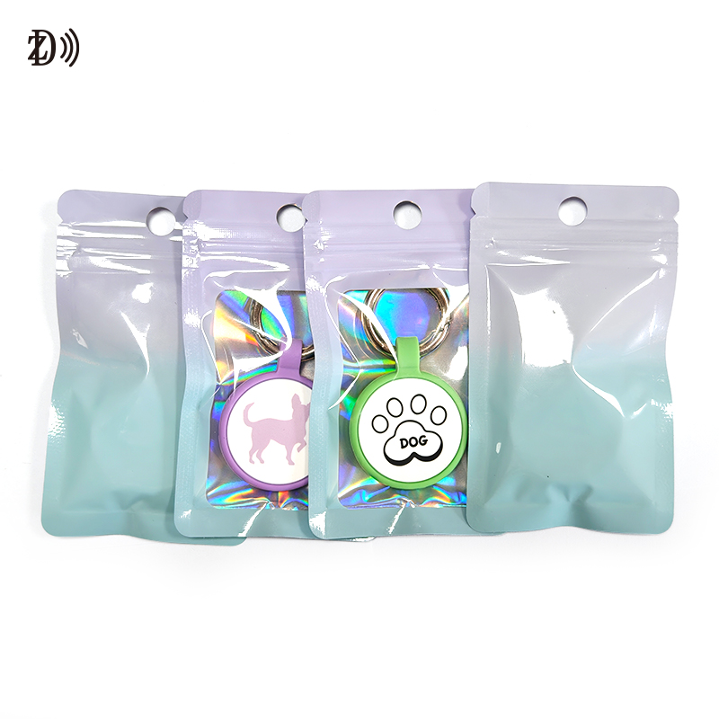 Silicone Pet Tag with Packaging