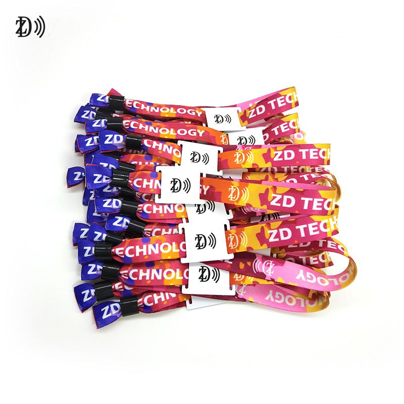 Sport Event RFID Woven Wristband