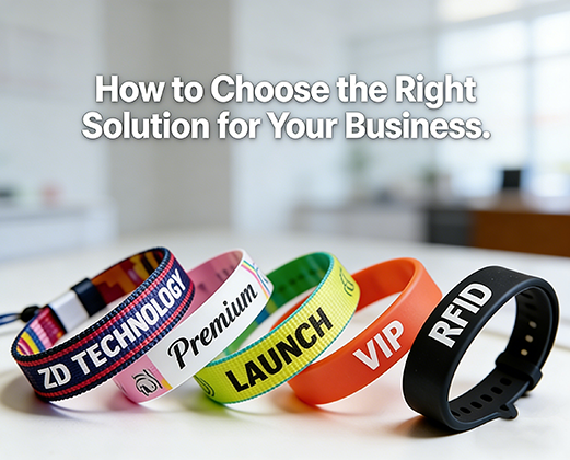 RFID Wristbands for Events: How to Choose the Right Solution for Your Business