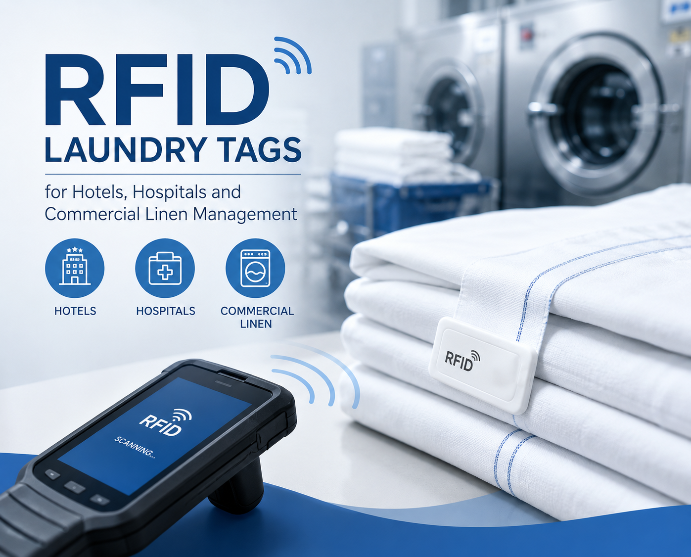 RFID Laundry Tags for Hotels, Hospitals and Commercial Linen Management