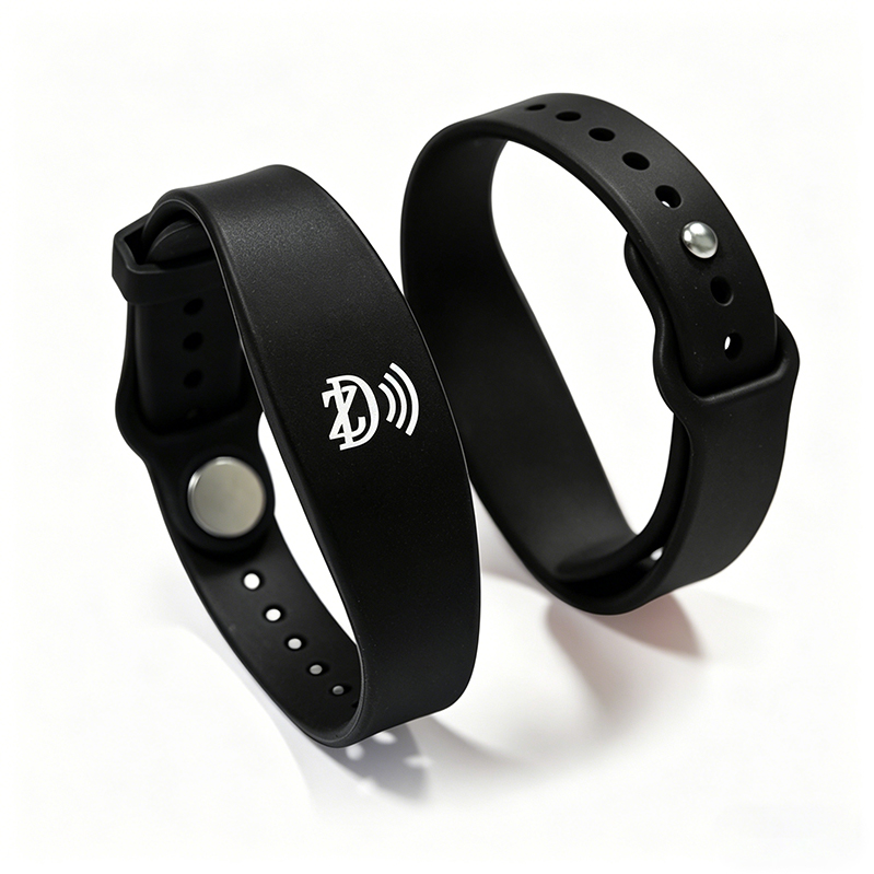 ZD-28 Custom Silicone NFC Wristband 