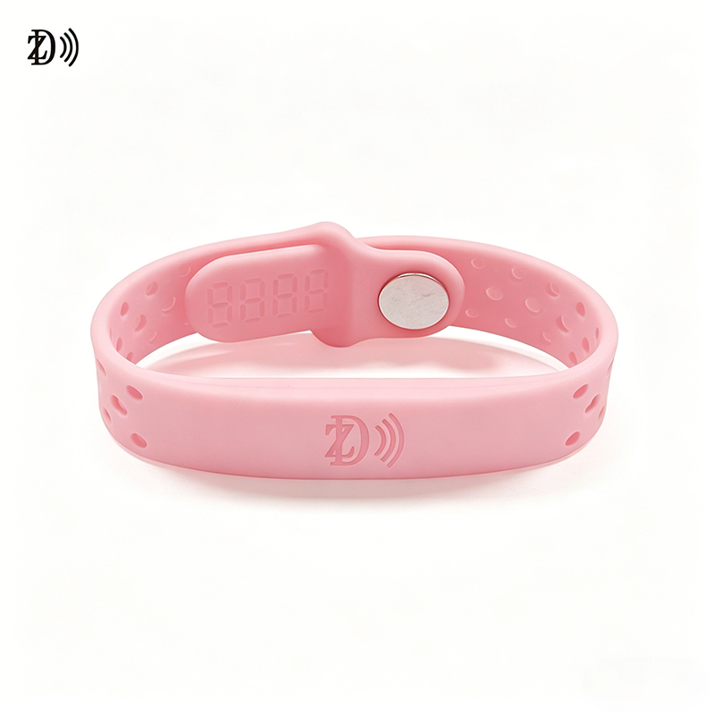 ZD-26 RFID Silicone wristband with factory price