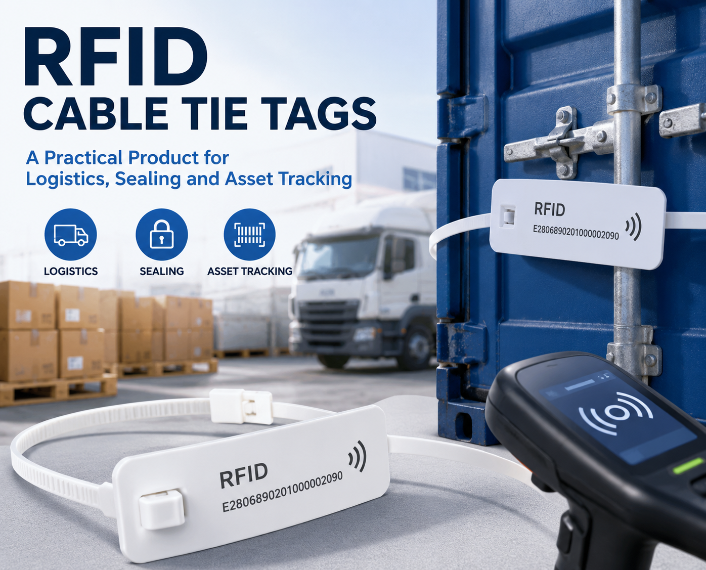 RFID Cable Tie Tags: A Practical Product for Logistics, Sealing and Asset Tracking
