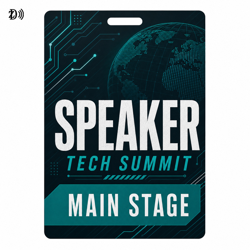 RFID Access Control Badge for Employee ID and Security Management
