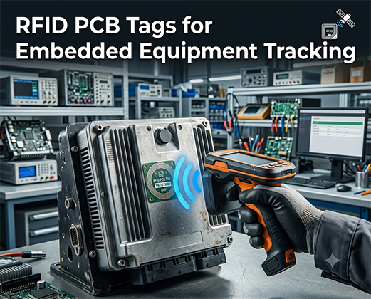 RFID PCB Tags for Embedded Equipment Tracking