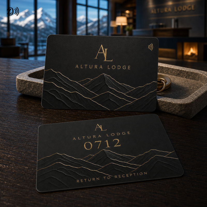 Luxury NFC Embossed Membership Card