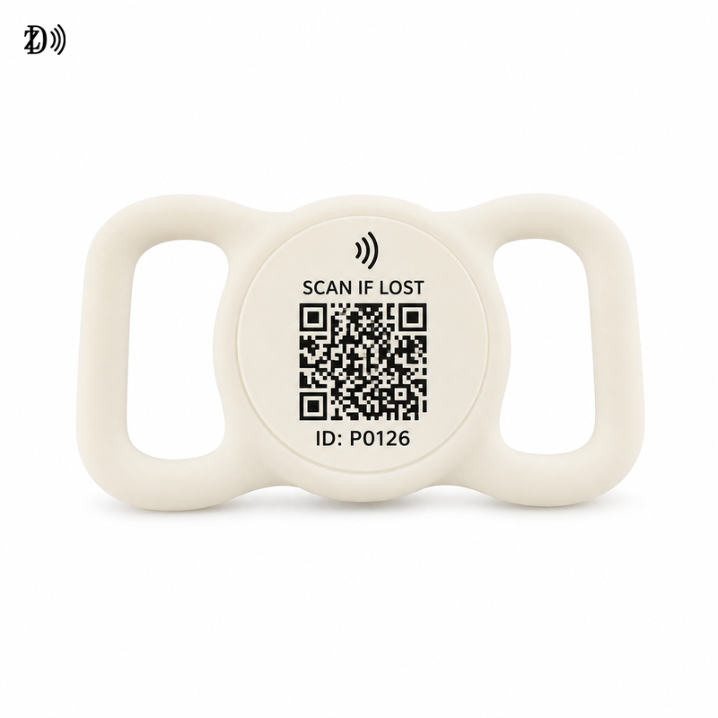 NFC Silicone Pet Collar Tag