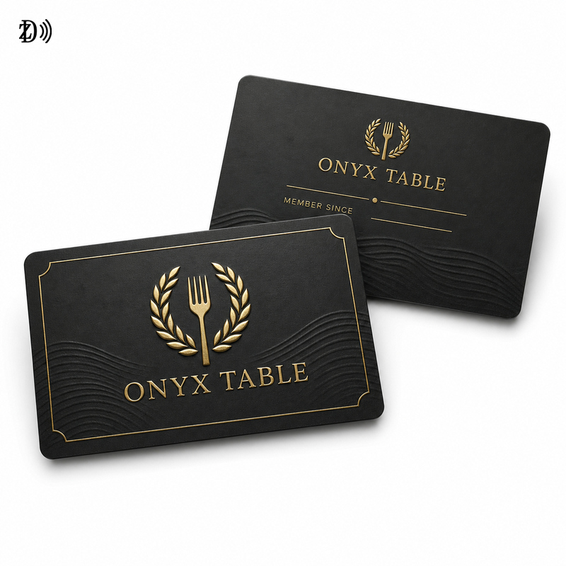 NFC Embossed Restaurant Member Card