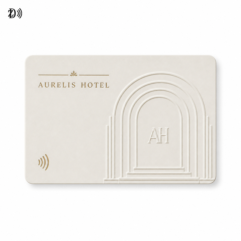 NFC Embossed Hotel Key Card