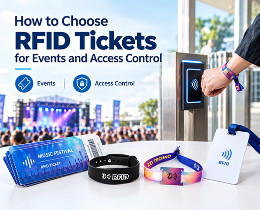 How to Choose RFID Tickets for Events and Access Control
