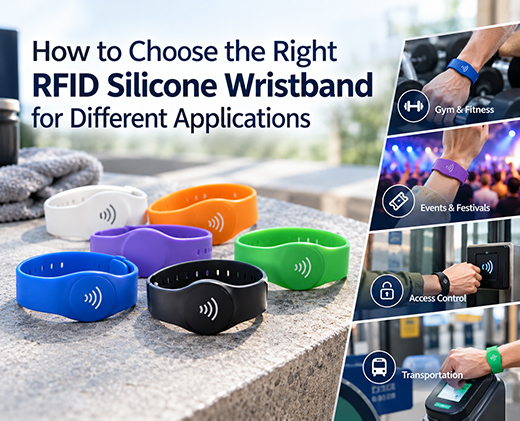 How to Choose the Right RFID Silicone Wristband for Different Applications