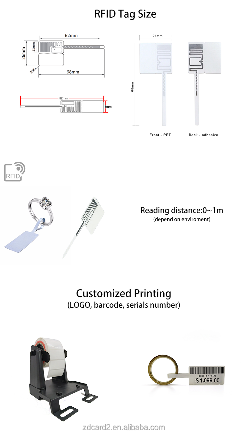 RFID jewelry label